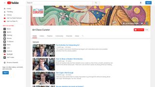 
                            6. Art Class Curator - YouTube