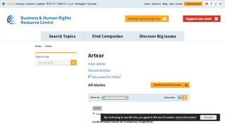 
                            4. Artear | Business & Human Rights Resource Centre