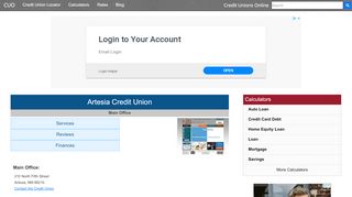 
                            3. Artesia Credit Union - Artesia, NM - Credit Unions Online