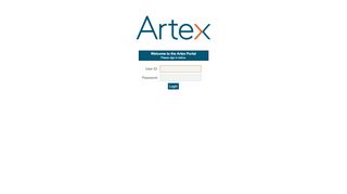 
                            3. Artex Portal - Login