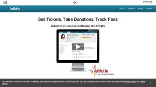 
                            1. Artful.ly: Software for ticketing, donation processing, and CRM for ...