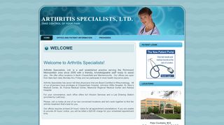 
                            3. Arthritis Specialists, Ltd. - Home