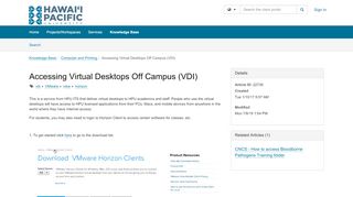 
                            7. Article - Accessing Virtual Desktops ... - TeamDynamix