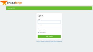 
                            1. Article Forge: Sign in