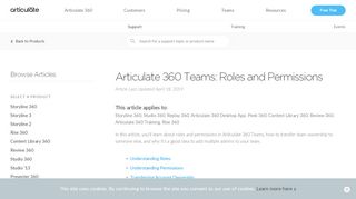 
                            4. Articulate 360 Teams: Roles and Permissions - Articulate Support