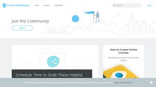 
                            6. Articulate E-Learning Heroes Community