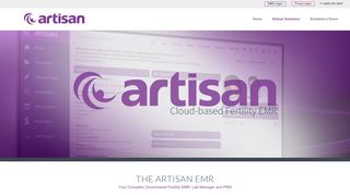 
                            1. Artisan Fertility EMR - Artisan Medical Solutions LLC