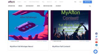 
                            3. Artist & Concert Promotion - afton - myafton.com