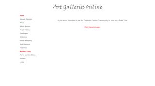 
                            1. Artists & Photographers - Create your personal Art Gallery