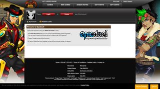 
                            4. Artix Entertainment -- EpicDuel Account