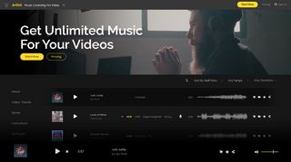 
                            4. Artlist.io - Royalty-Free Music Licensing For Video, Film ...