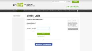 
                            3. artoffer – Login