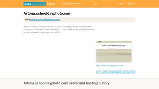 
                            8. Artona.schooldayphoto.com server and hosting …