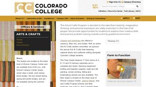 
                            8. Arts & Crafts • Arts & Crafts Colorado College