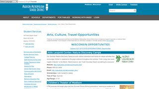 
                            9. Arts, Culture, Travel Opportunities | Student Services