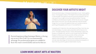 
                            1. Arts | The Masters School