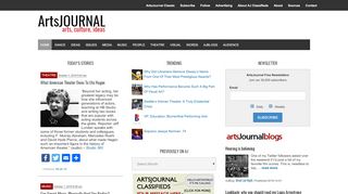 
                            9. ArtsJournal News – The Digest of Arts, Culture and Ideas