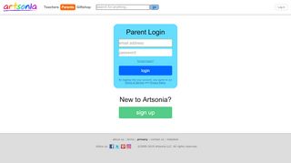 
                            2. Artsonia Parents :: Welcome & Login