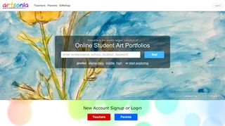 
                            1. Artsonia — The Largest Gallery of Student Art Portfolios ...