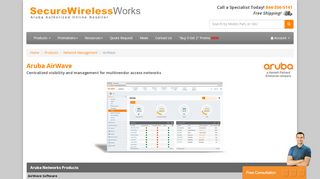 
                            8. Aruba AirWave - Aruba Networks Wireless LAN Solutions