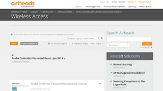 
                            5. Aruba Controller Password Reset Jan06-Tutorial - Airheads ...