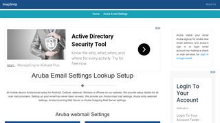 
                            9. Aruba Email Settings | Aruba Webmail | aruba.it …