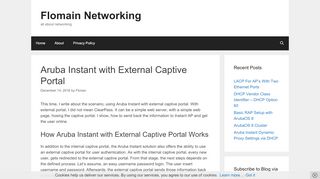 
                            6. Aruba Instant with External Captive Portal - Flomain Networking