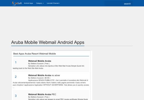 
                            8. aruba mobile webmail Apps Android - android.lucutech.com