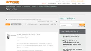 
                            1. Aruba OS 8 Internal Captive Portal - Airheads Community