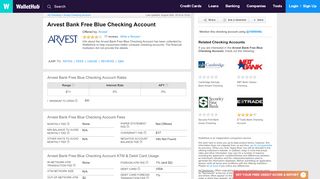 
                            9. Arvest Bank Free Blue Checking Account Reviews