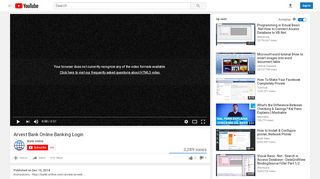 
                            8. Arvest Bank Online Banking Login - YouTube