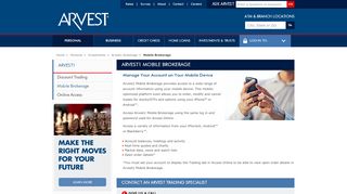 
                            4. Arvest1 Mobile Brokerage from Arvest Wealth Management