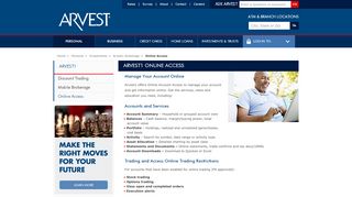 
                            1. Arvest1 Online Account Access, Arvest Wealth Management