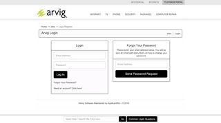 
                            9. Arvig Login - Arvig