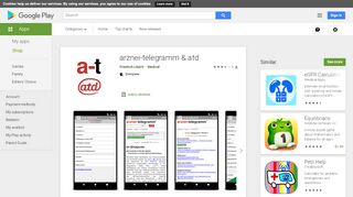 
                            4. arznei-telegramm & atd – Apps bei Google Play