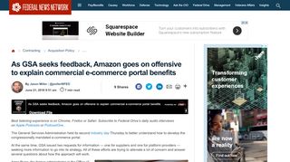 
                            4. As GSA seeks feedback, Amazon goes on offensive with e-commerce ...