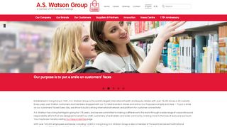 
                            8. A.S. Watson Group | A member of CK Hutchison Holdings