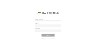 
                            7. Asahi Refining - Client Portal