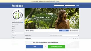 
                            8. asambeauty.com - Videos | Facebook