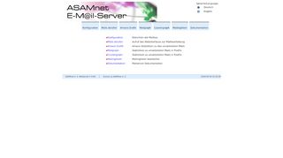 
                            1. ASAMnet Mailserver