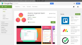 
                            4. Asana: organize team projects - Apps on Google Play