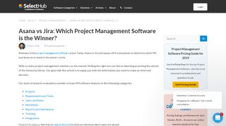 
                            3. Asana vs Jira | Which Project Management Software Wins in ...