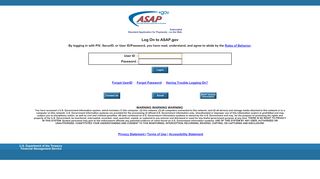 
                            8. ASAP.gov Login