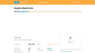 
                            6. Asaub.orbund.com: Login Page - Easy Counter: …