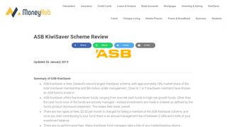 
                            5. ASB KiwiSaver Scheme Review - MoneyHub NZ | Compare & Save ...