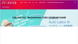 
                            9. Asb Online Banking Asnb: Login Myasnb Untuk Semak Baki