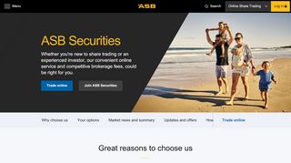 
                            4. ASB Securities - Online DIY share trading | ASB