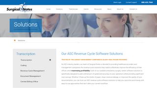 
                            2. ASC Software Solutions | Surgical Notes