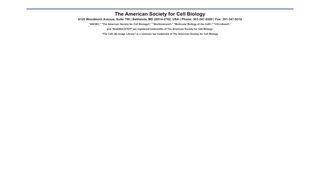 
                            5. ASCB Online Registration Portal - The American Society for Cell Biology