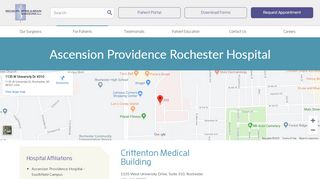 
                            9. Ascension Providence Rochester Hospital - Michigan Spine & Brain ...